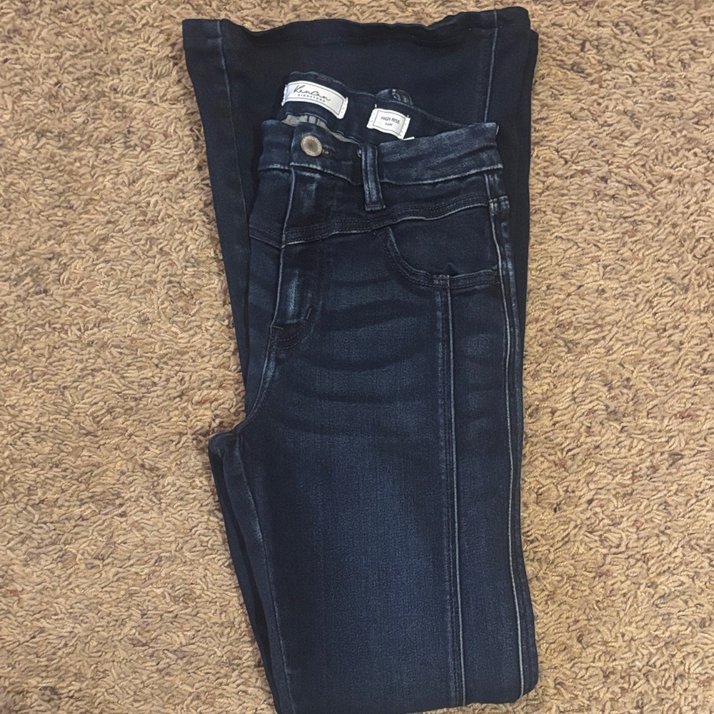 Womens KanCan Signature High Rise Flare Dark Wash Jeans size 23. - Picture 8 of 8